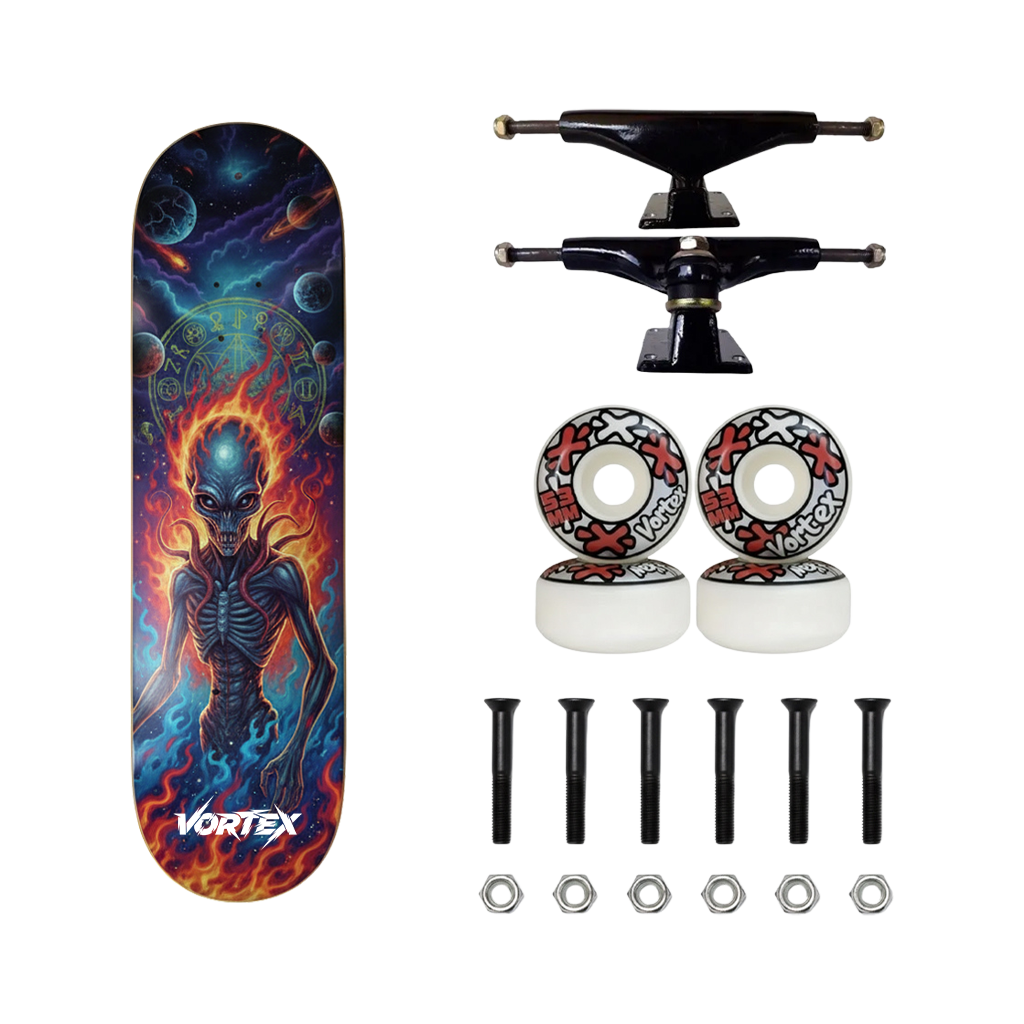 Skate Completo Cosmic World