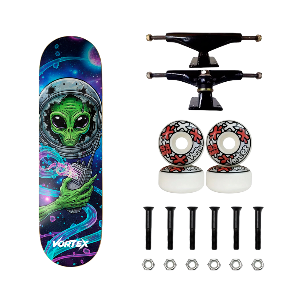 Skate Completo Psy Alien