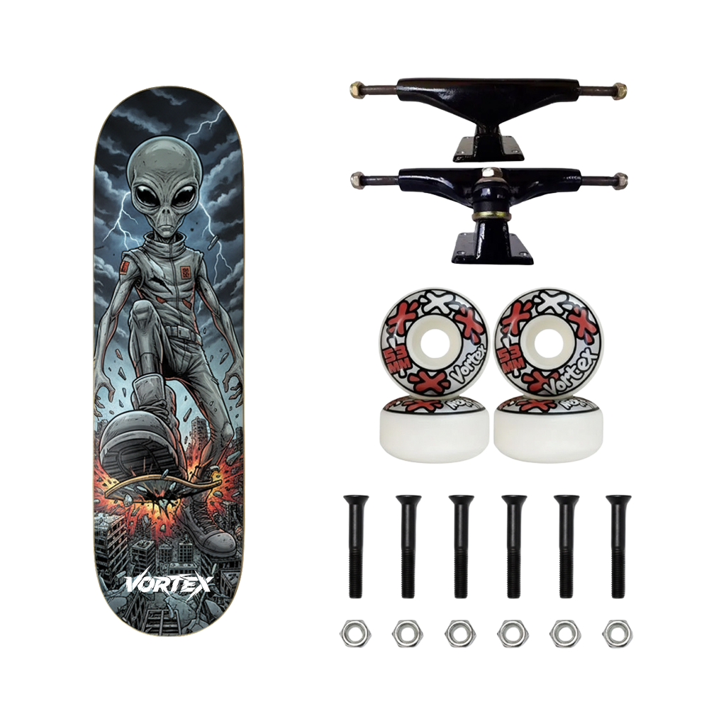Skate Completo Alien Colossus